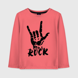 Детский лонгслив хлопок Рок Rock