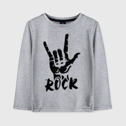 Детский лонгслив хлопок Рок Rock