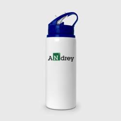 Бутылка для воды с трубочкой Andrey