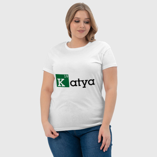 Женская футболка хлопок Katya - фото 6