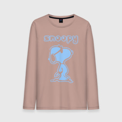 Мужской лонгслив хлопок Snoopy