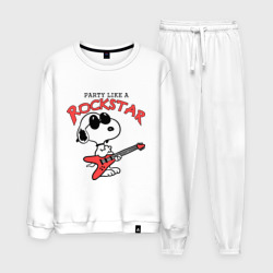 Мужской костюм хлопок Snoopy Rockstar