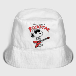 Детская панама хлопок Snoopy Rockstar