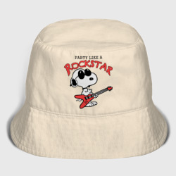 Мужская панама хлопок Snoopy Rockstar