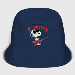 Мужская панама хлопок Snoopy Rockstar