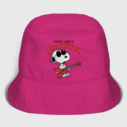 Мужская панама хлопок Snoopy Rockstar