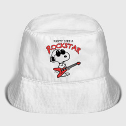 Мужская панама хлопок Snoopy Rockstar