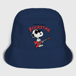 Женская панама хлопок Snoopy Rockstar