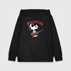 Детская толстовка хлопок Snoopy Rockstar