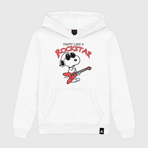 Мужская толстовка хлопок Snoopy Rockstar