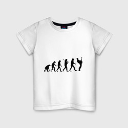 Детская футболка хлопок Эволюция рока