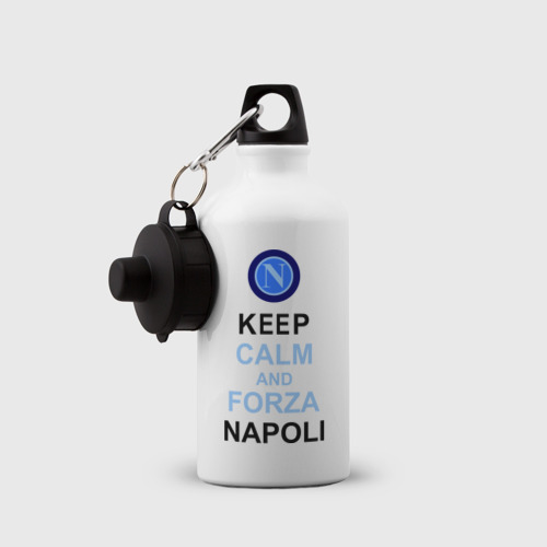 Бутылка спортивная keep calm and forza napoli - фото 3