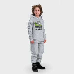 Детский костюм хлопок Oversize Медленно но верно - фото 2