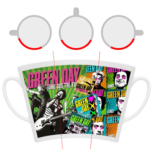 Кружка Латте Green day - фото 6