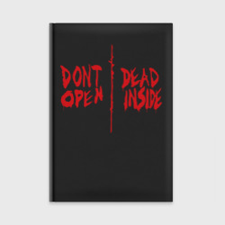 Ежедневник Don't open - dead inside