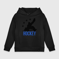 Детское худи Oversize хлопок Hockey Хоккей