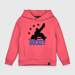 Детское худи Oversize хлопок Hockey Хоккей