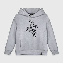 Детское худи Oversize хлопок Лягуха