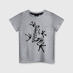 Детская футболка хлопок Лягуха