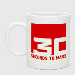 Кружка керамическая 30 Seconds to mars