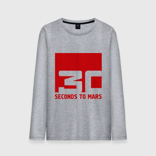 Мужской лонгслив хлопок 30 Seconds to mars