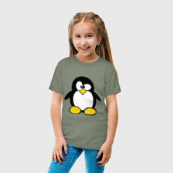 Детская футболка хлопок Пингвин - фото 2