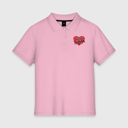 Женское поло хлопок Сама лучшая мама