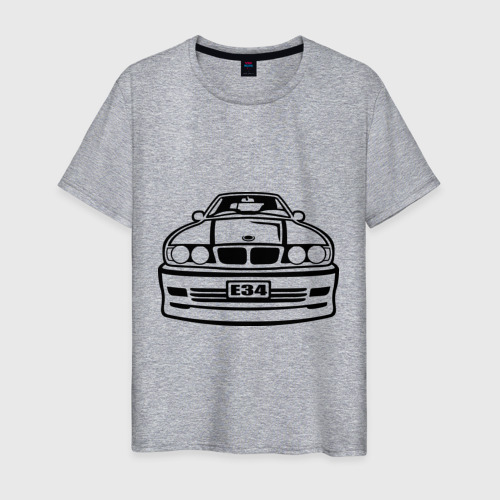Мужская футболка хлопок BMW E34 Фото 01