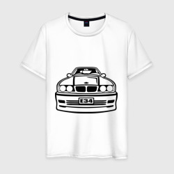 Мужская футболка хлопок BMW E34