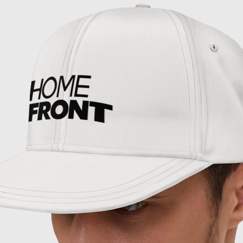 Кепка снепбек с прямым козырьком Home front