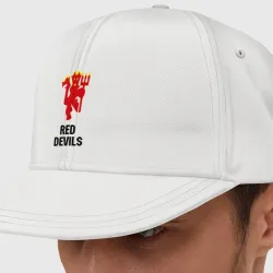 Кепка снепбек с прямым козырьком Red devils Manchester united