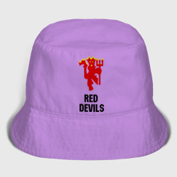 Женская панама хлопок Red devils Manchester united