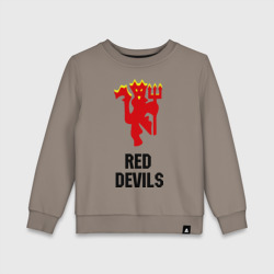 Детский свитшот хлопок Red devils Manchester united