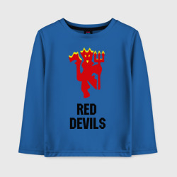 Детский лонгслив хлопок Red devils Manchester united