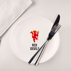 Тарелка Red devils Manchester united