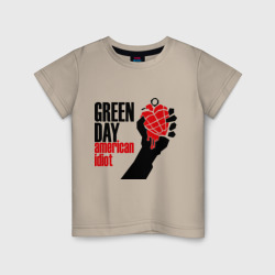 Детская футболка хлопок Green day. American idiot 1