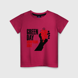Детская футболка хлопок Green day. American idiot 1