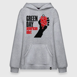 Худи SuperOversize хлопок Green day. American idiot 1