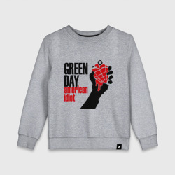 Детский свитшот хлопок Green day. American idiot 1