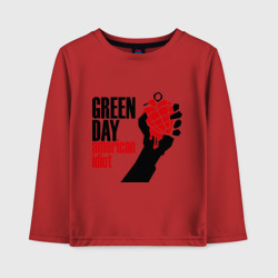 Детский лонгслив хлопок Green day. American idiot 1