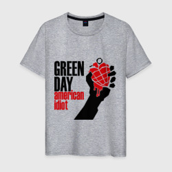 Мужская футболка хлопок Green day. American idiot (1)
