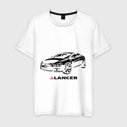 Mitsubishi Lancer – Футболка из хлопка с принтом купить со скидкой в -20%