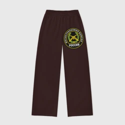 Женские брюки oversize без начеса хлопок Мотострелковые войска