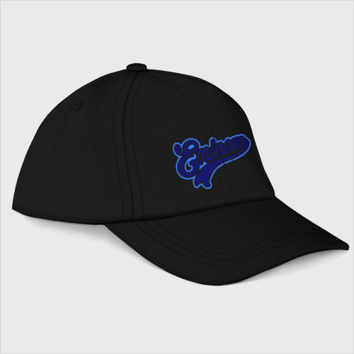 Бейсболка Eminem logo blue, цвет черный