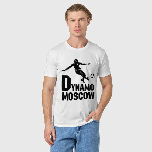 Мужская футболка хлопок Dynamo Moscow - фото 3