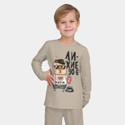 Детская пижама с лонгсливом хлопок Лихие 90-е - фото 2