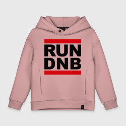 Детское худи Oversize хлопок Run DNB