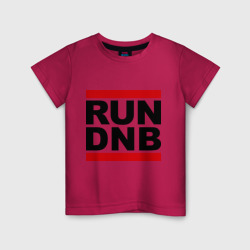 Детская футболка хлопок Run DNB