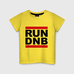 Детская футболка хлопок Run DNB