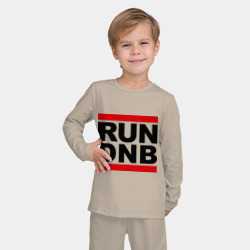 Детская пижама с лонгсливом хлопок Run DNB - фото 2